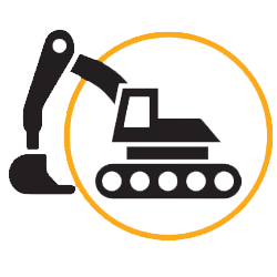 Icône Pelle Mécanique