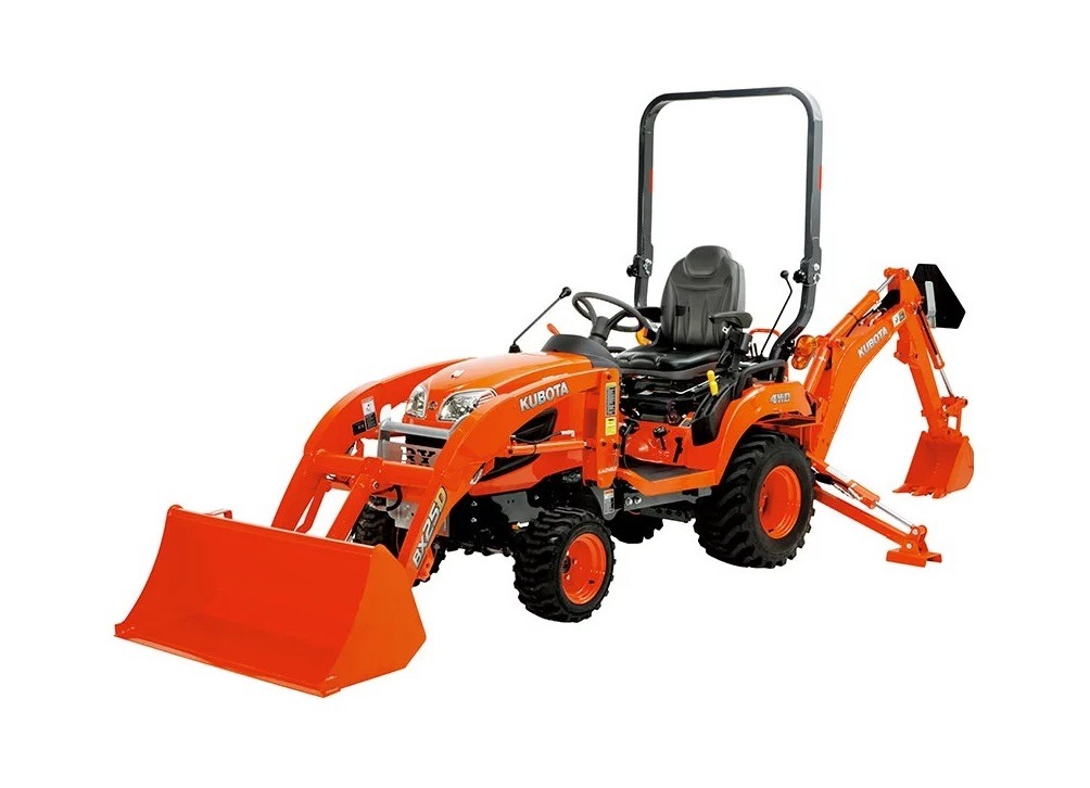 TRACTEUR CHARGEUR RETROCAVEUSE 1100lbs